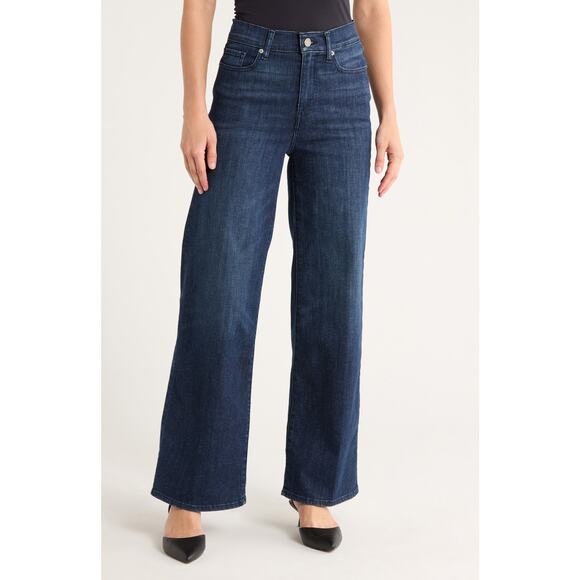 FRAME Le Slim Palazzo High Waist Wide Leg Jeans - 26 - Picture 1 of 5